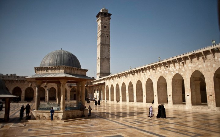 The Umayyad Mosque of Aleppo before 2013 